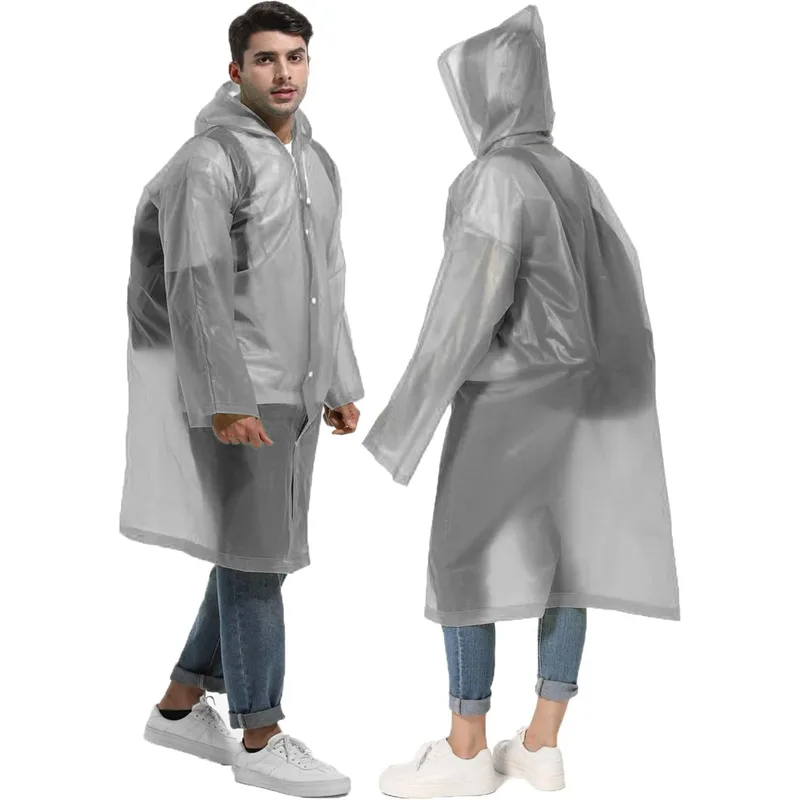 Running Gear Rain - Poncho de Chuva Reutilizável para Adultos,
