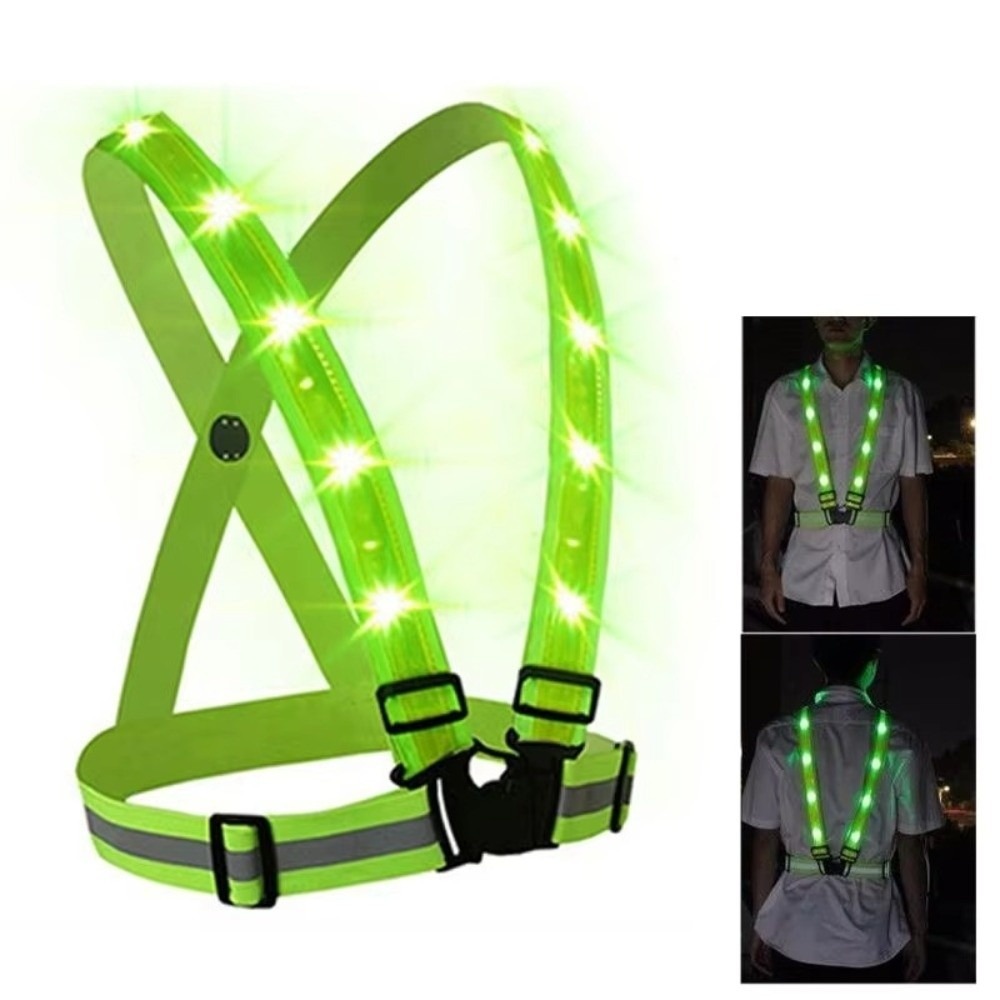 Running Gear Lights - Novo Colete de Segurança LED de