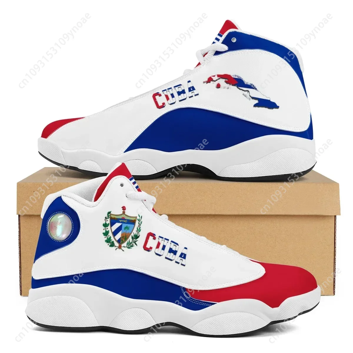 Running Gear Shoes - Cuba bandeira impressão legal homens tênis