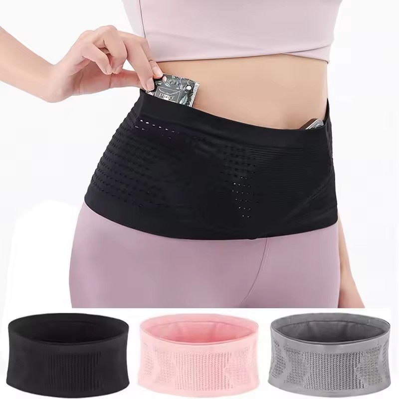 Running Gear Kit - Bolsa de cintura invisível para corrida,