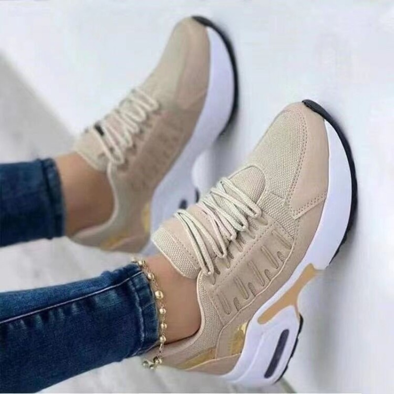 Running Gear Shoes - Tênis feminino de plataforma com amortecimento