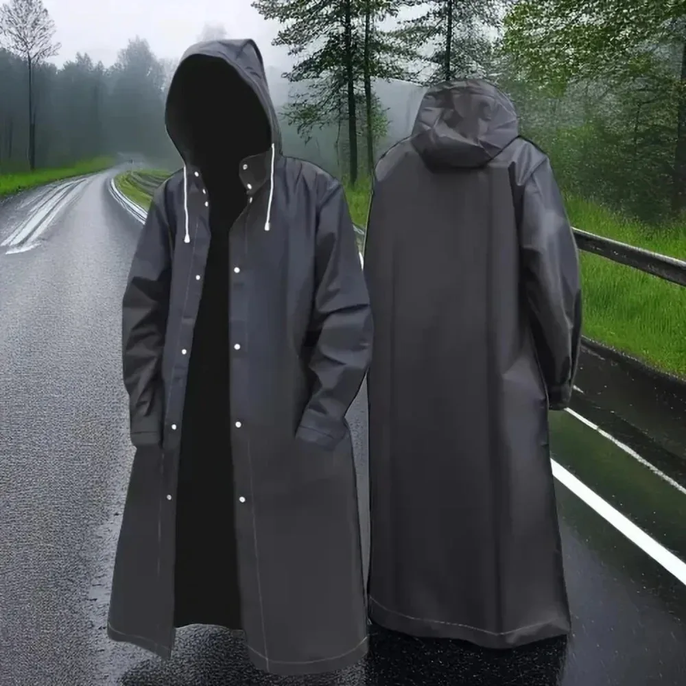 Running Gear Rain - Eva longo capa de chuva unisex