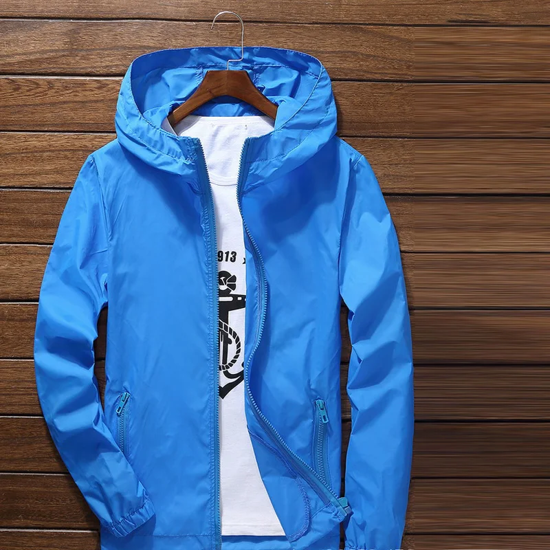 S-7XL casaco de secagem rápida - Running Gear Rain avaliação e preço
