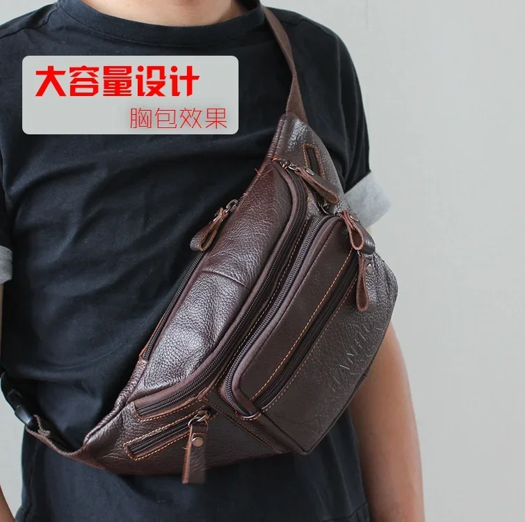 Bolsa de cintura de couro genu - Running Gear Kit avaliação e preço