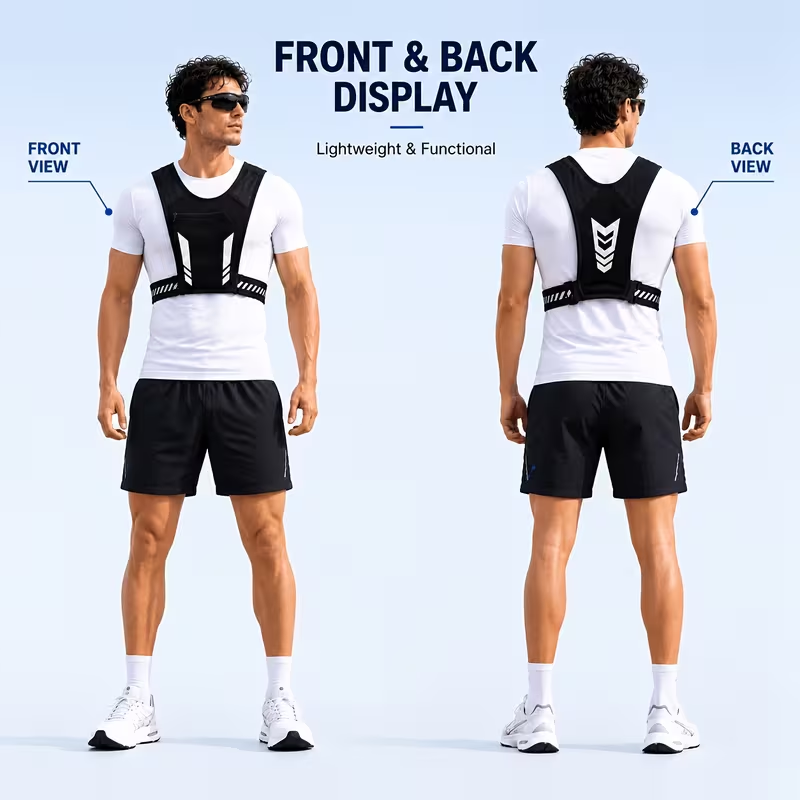 Colete de Corrida Leve CZHIYAO - Running Gear Storage avaliação e preço