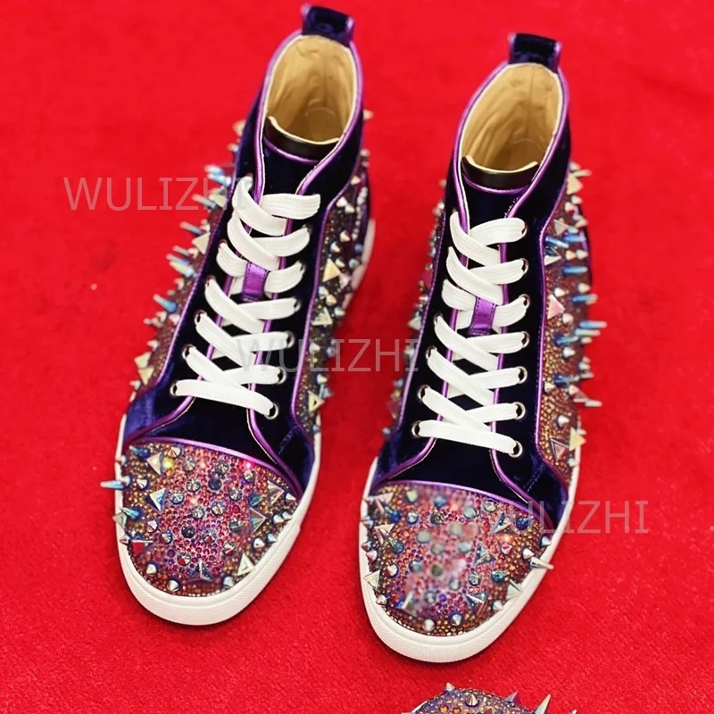 Tênis Masculino Roxo Escuro co - Running Gear Shoes avaliação e preço