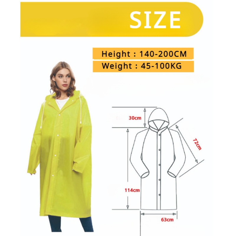 Capa de chuva descartável long - Running Gear Rain avaliação e preço